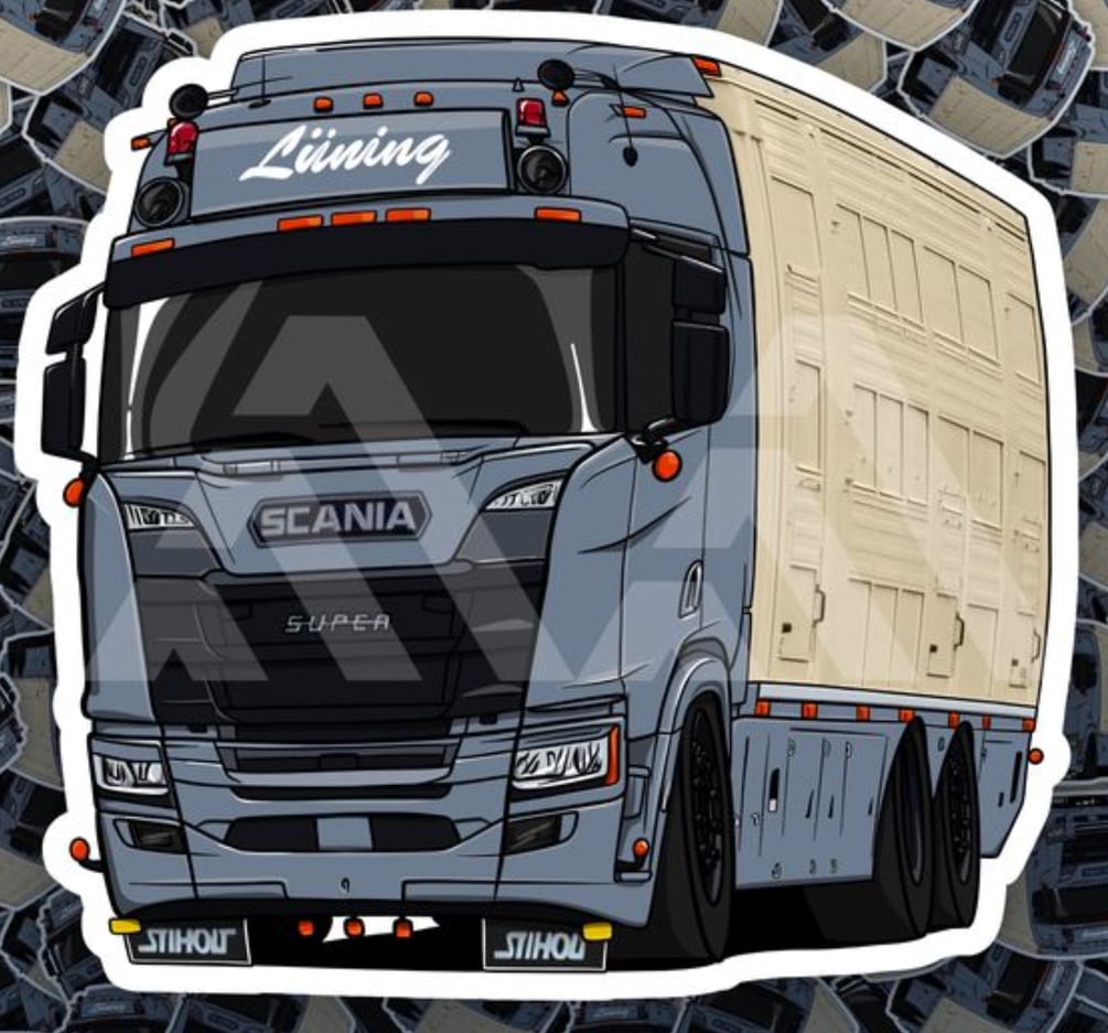 [3D|Model] Luening airfresher by Luning Truckd3sign