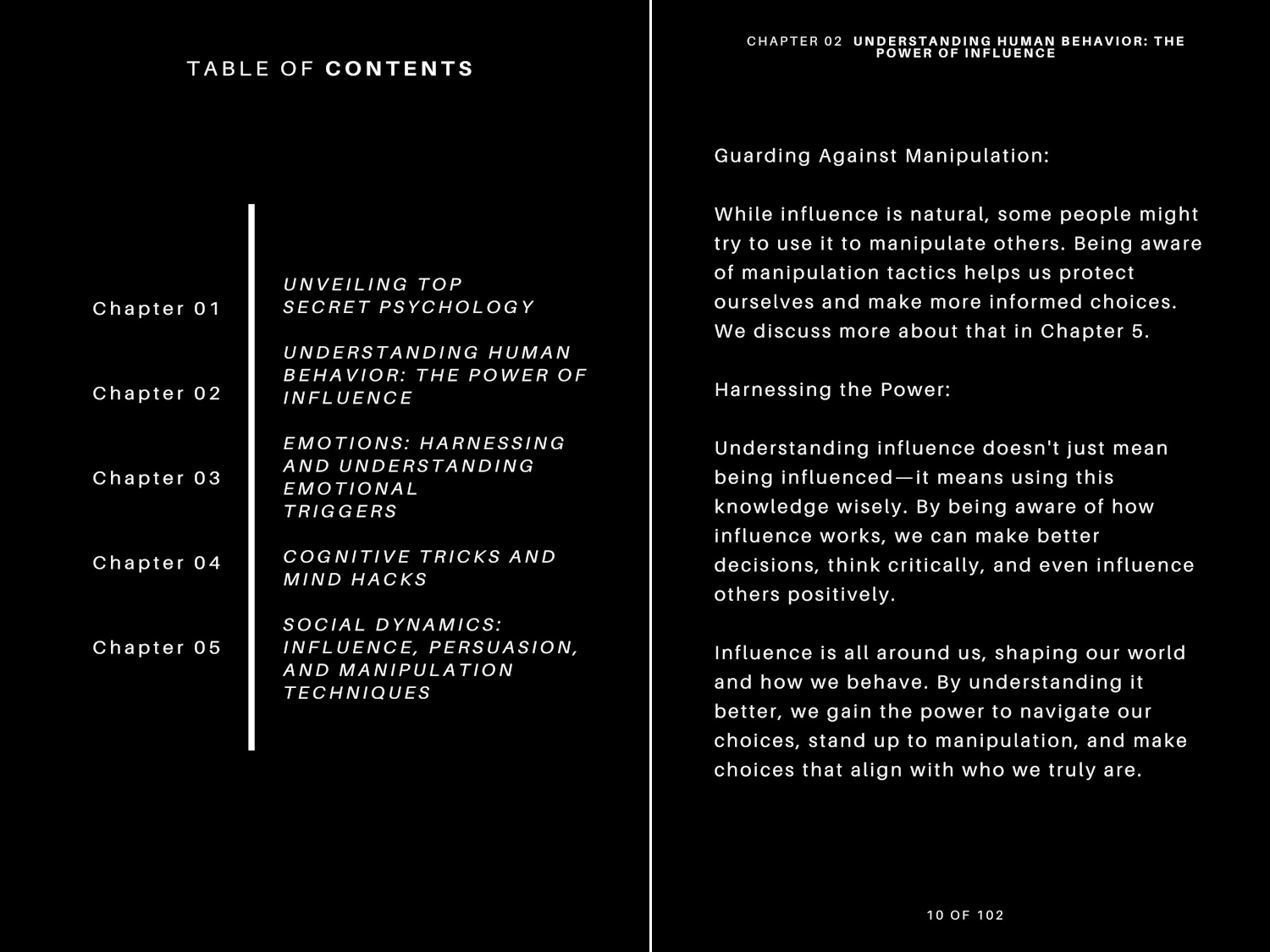 Top Secret Psychology Dark Psychology & Manipulation