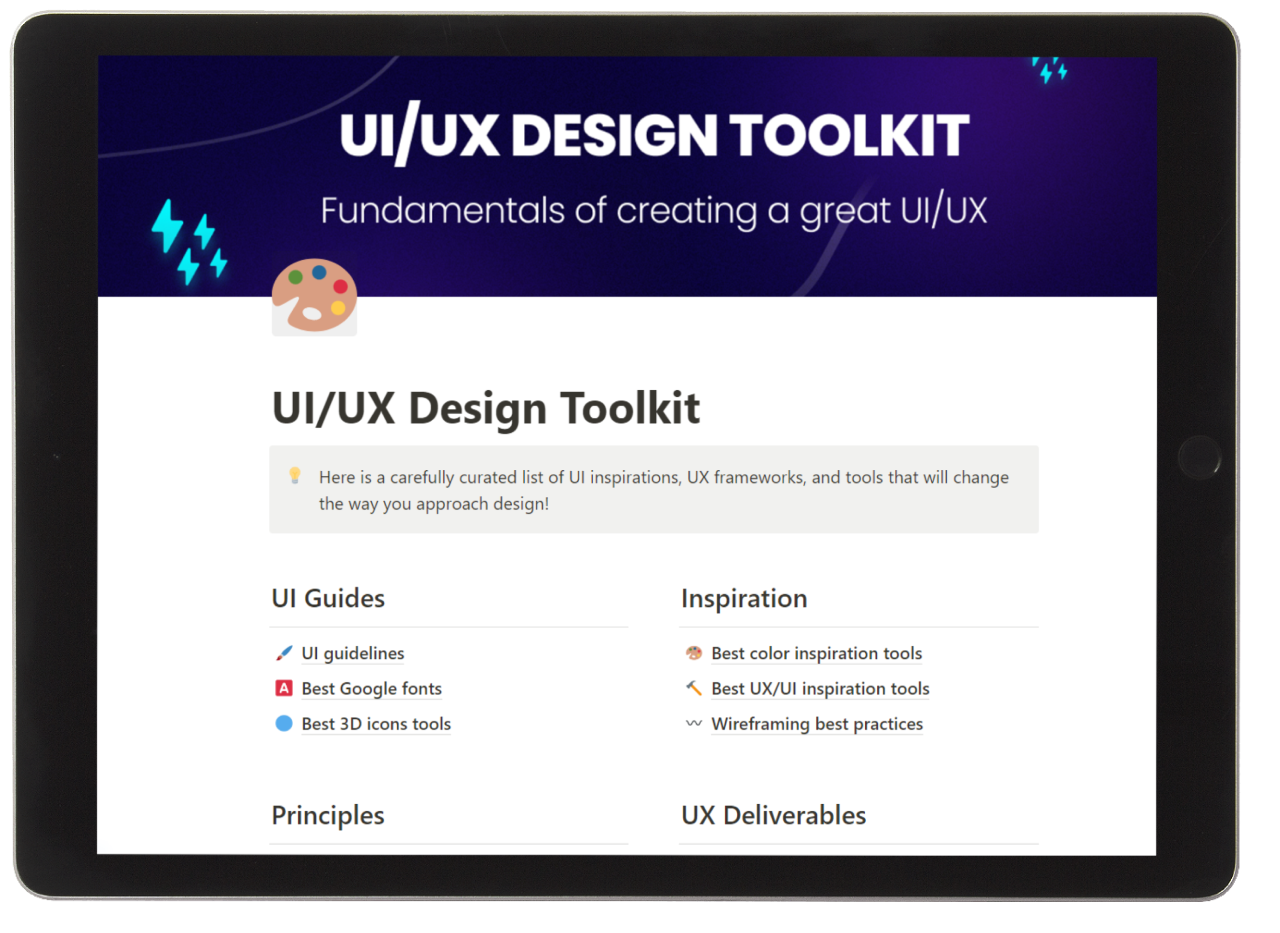 UX & UI Design, Resources & Inspiration