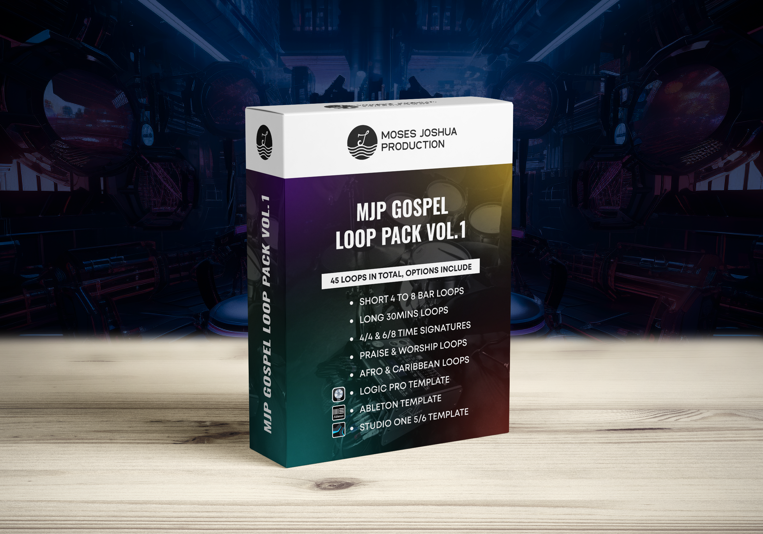 MJP Gospel Loop Pack Vol. 1 Total Package