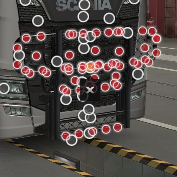 [bull bar tuning part] Scania NG Black Edition hypro bullbar V3 by WC007 D3SIGN