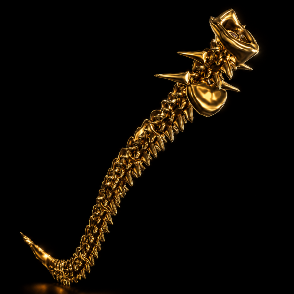 Cauda Noir -  Spinal Tail for VRChat Avatars