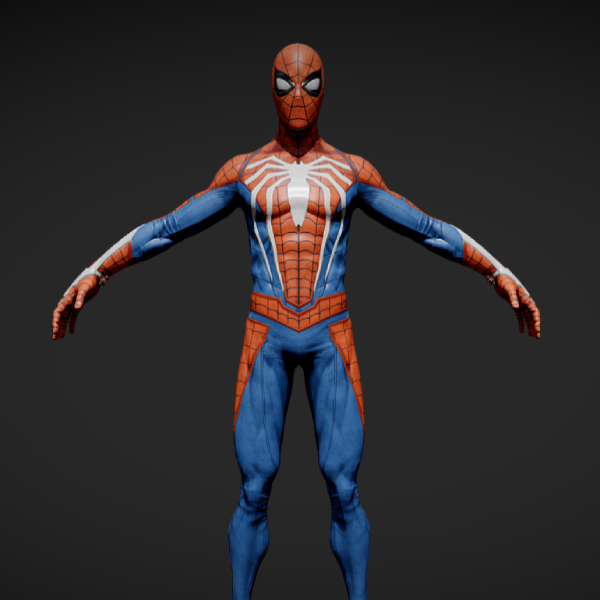 Free Spiderman Rig for Maya