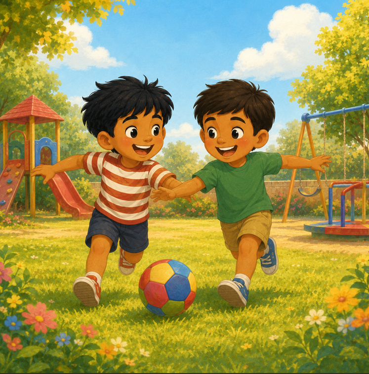 The Boy Who Said Sorry First – A Picture Book About Friendship and Kindness preview image 8