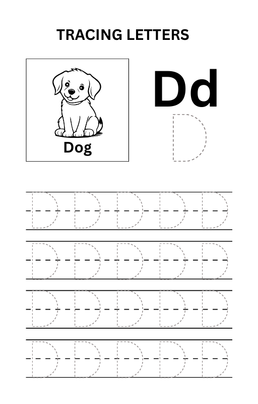 Safari Busy Books Tracing Letters