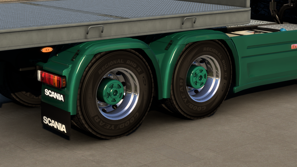 Scania Heavy Reduction Axles, fits Abasstreppas Wheelpack (ATS and ETS2) by Modjeski Mods