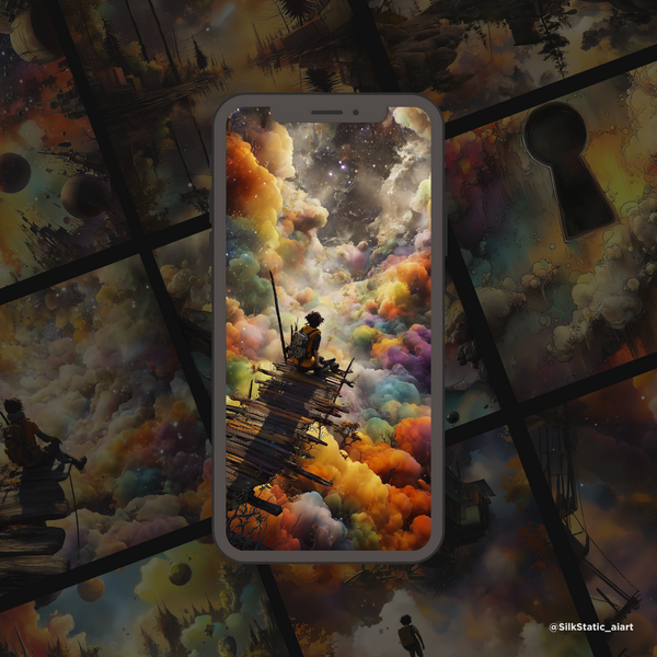 Cosmic Wanderer Explorer Pack — AI Art Wallpaper Collection