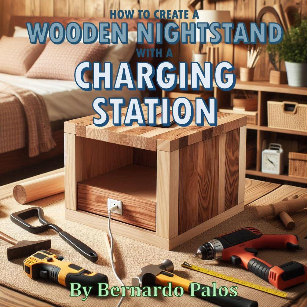 How To Create A Wooden Nightstand With A Charging Station By Bernardo Palos