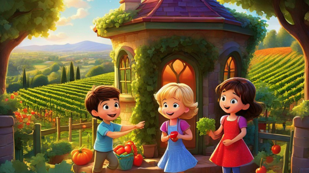 Vineyard Voyagers A Siblings' Enchanted Valley Quest Ebook story for Kids