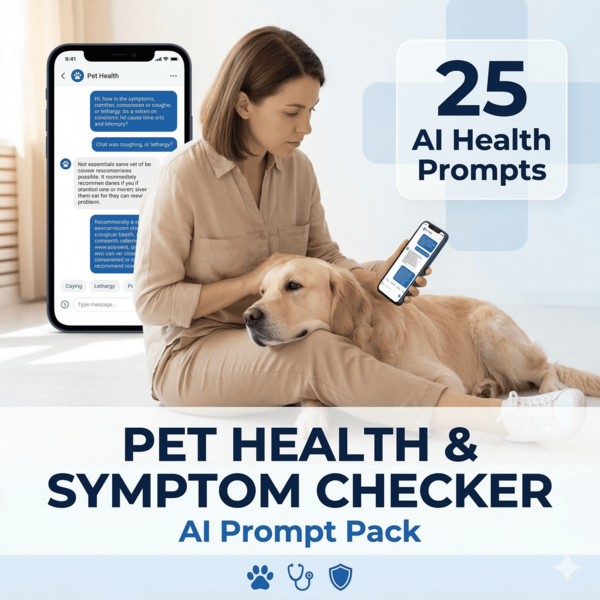 Pet Health & Symptom Checker AI Prompt Pack