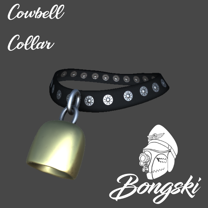 Cowbell collar hotsell