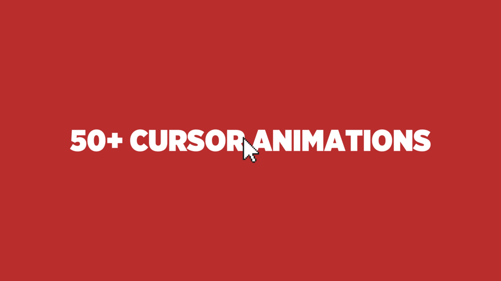 50 Cursor Animations