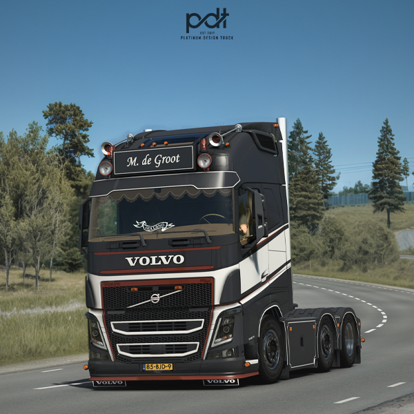 Volvo FH4 "M.de Groot" by PlatinumDesignTruck