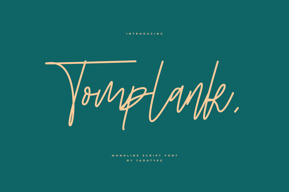 tomplank-font