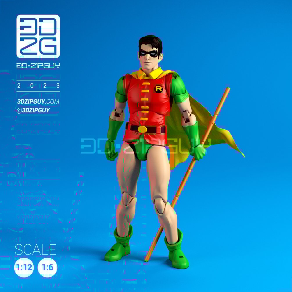 BIRD GUY 3D PRINTABLE ACTION FIGURE STL