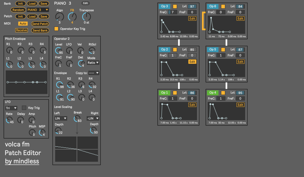 Volca fm deals dx7