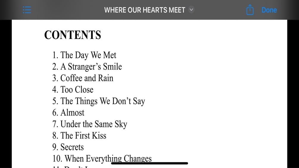 Where Our Hearts Meet