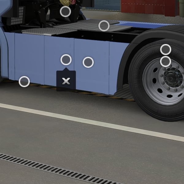 = [sideskirts tuning part] Scania NG Moens sideskirts by WC007 D3SIGN