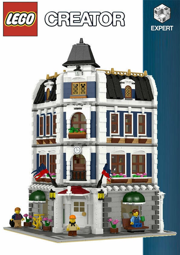 Manual Modulare CORNER HOTEL LEGO CITY 10190 10182 10197 10185 10211