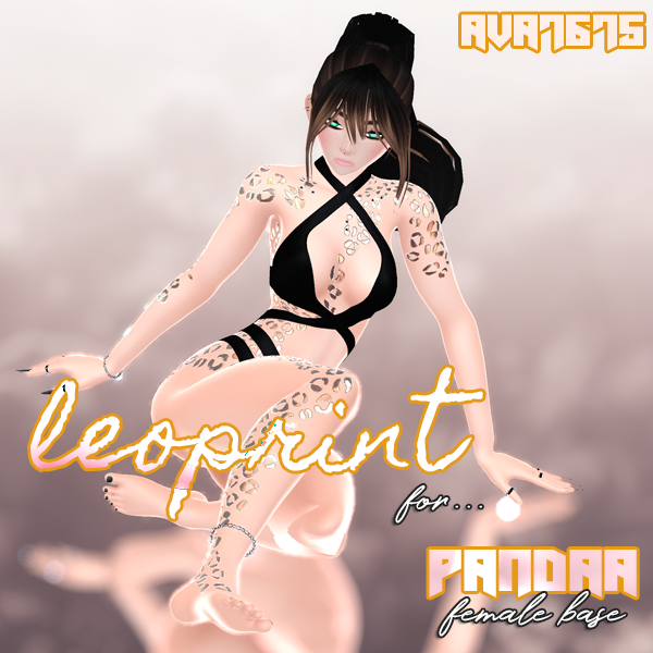 Leoprint - (Textures for Pandaabear Heeled, Nikkie UTA, Lunar Reef)