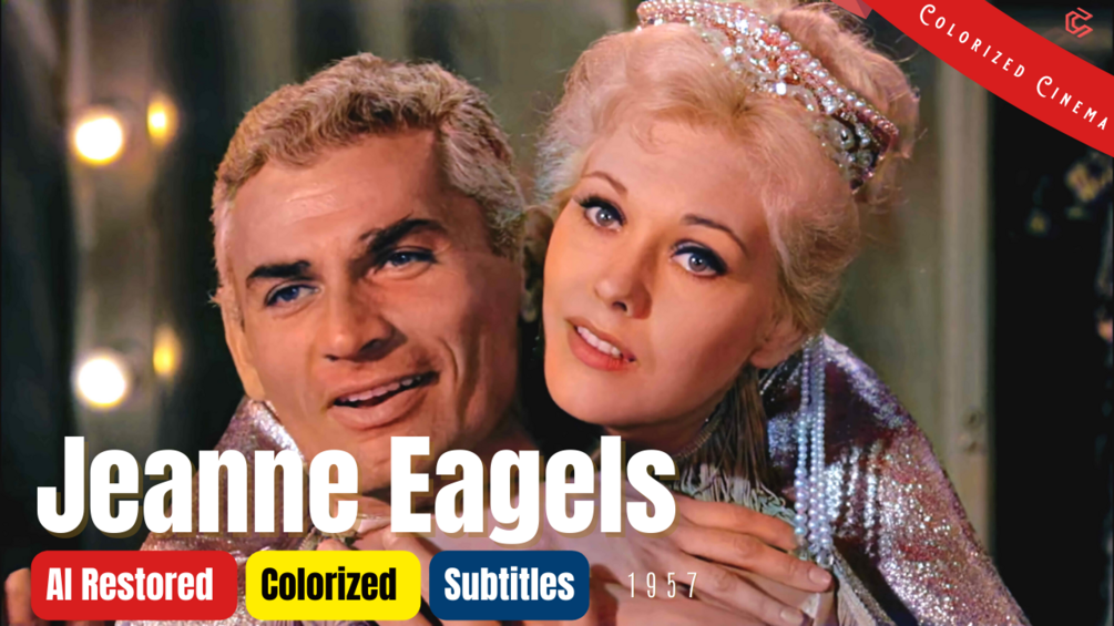 [Colorized Work] Jeanne Eagels (1957) | Subtitle Included | Kim Novak ...