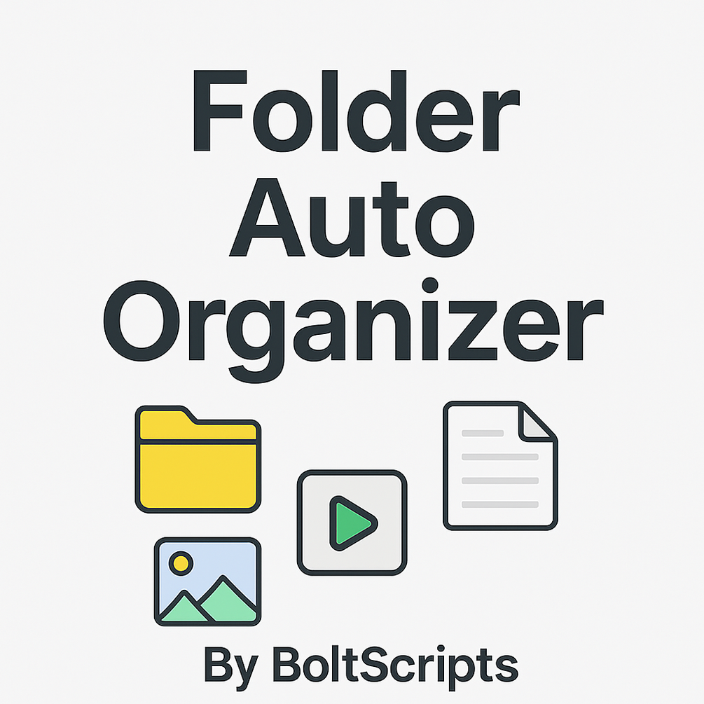 Folder Auto Organizer - Clean Your Digital Mess In Seconds