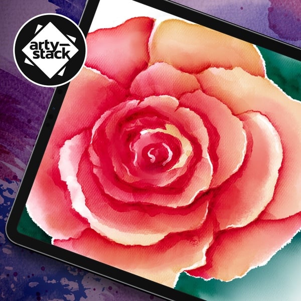 Watercolor Brushes for Procreate by ArtyStack Store