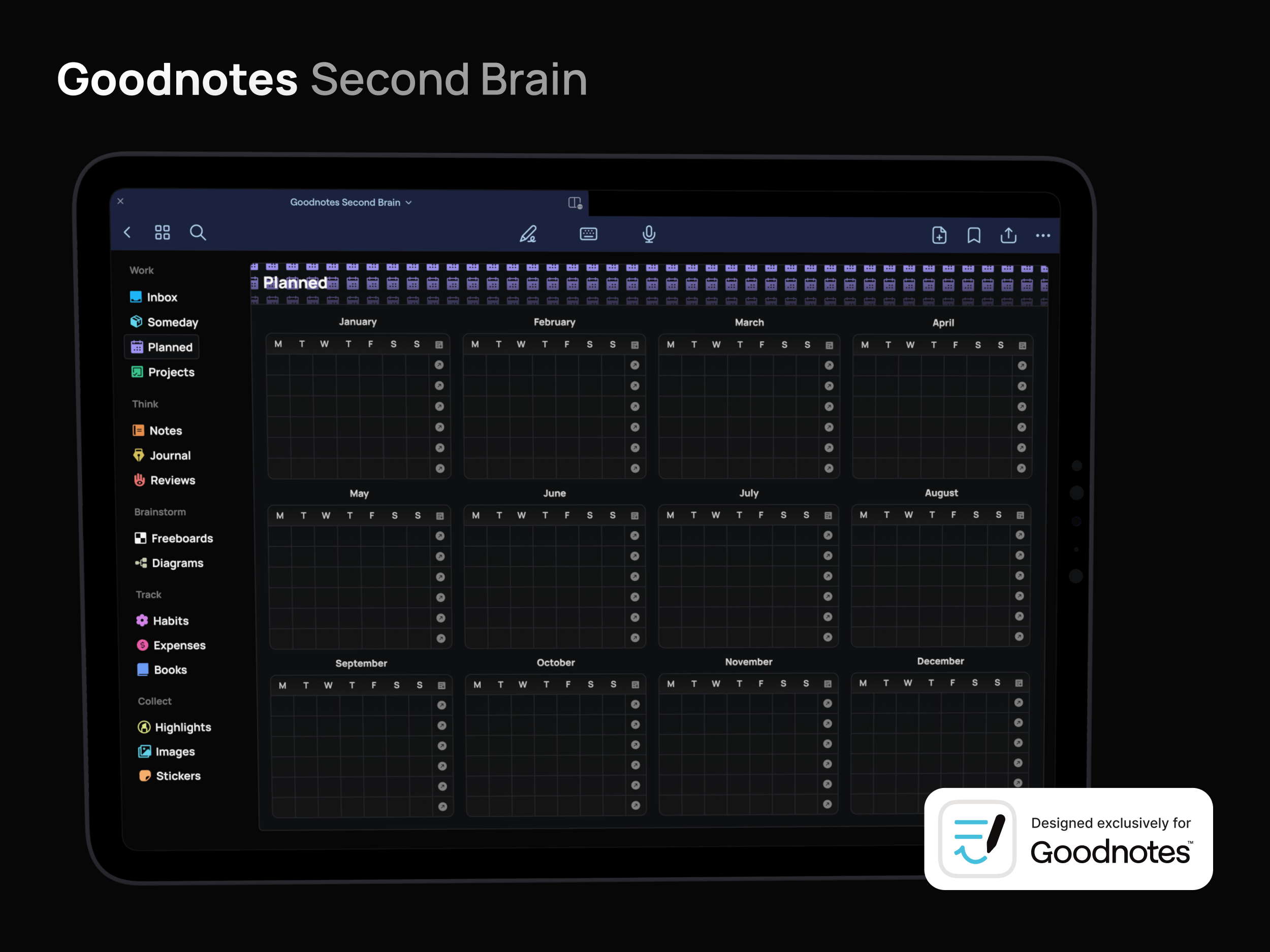 Top 5 Goodnotes templates - check them all out! 🚀 - Goodnotes Templates