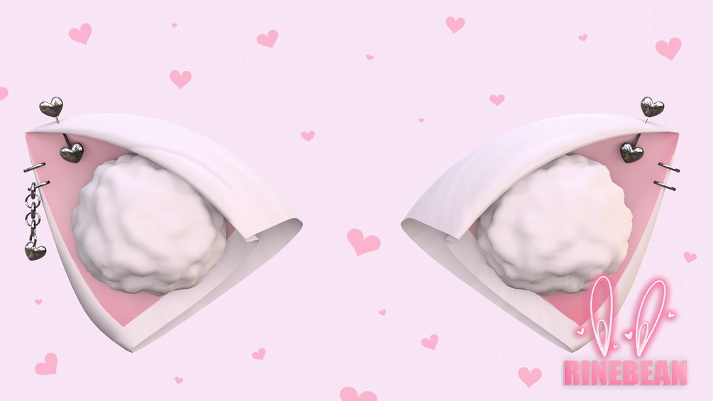 Kitty Heart Ears