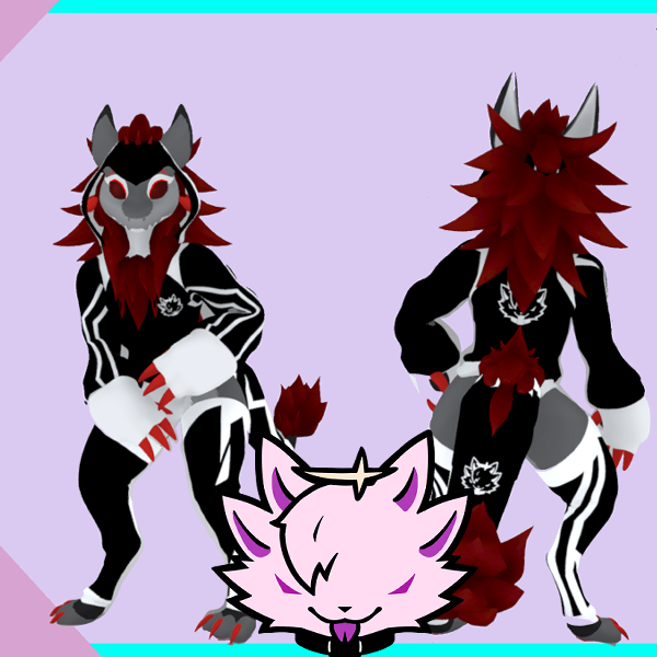 VRChat | Wickerbeast R Hoodie Outfit V2