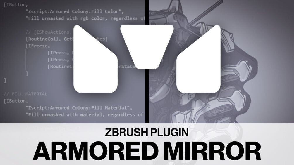 ARMORED MIRROR Zbrush Plugin