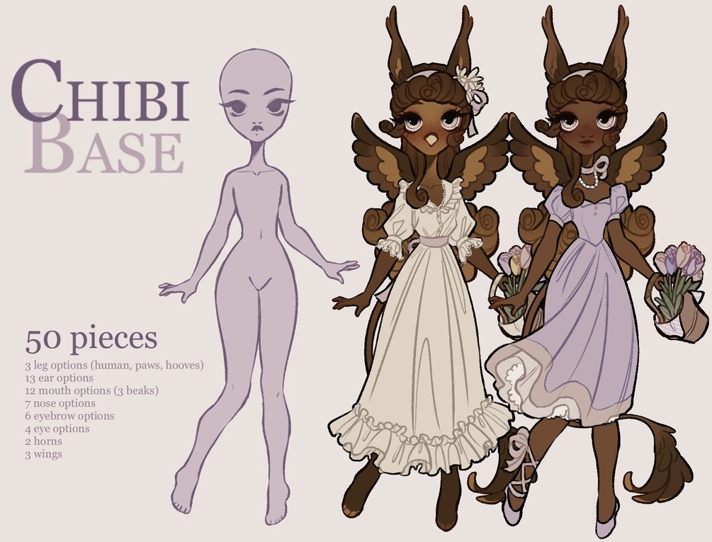 chibi base adoptable clothes reference - Google Search