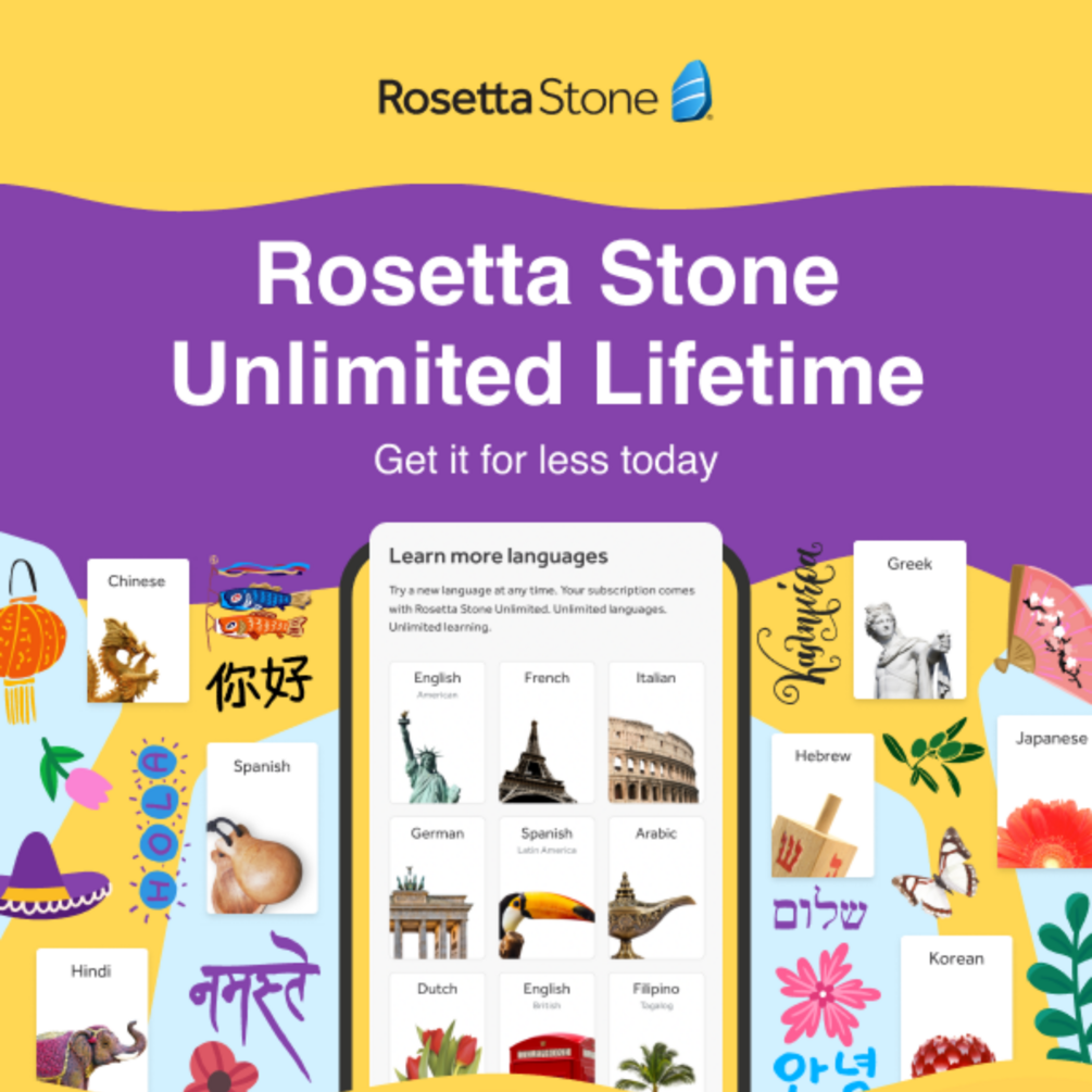 Rosetta stone language learning software lifetime premium access pc