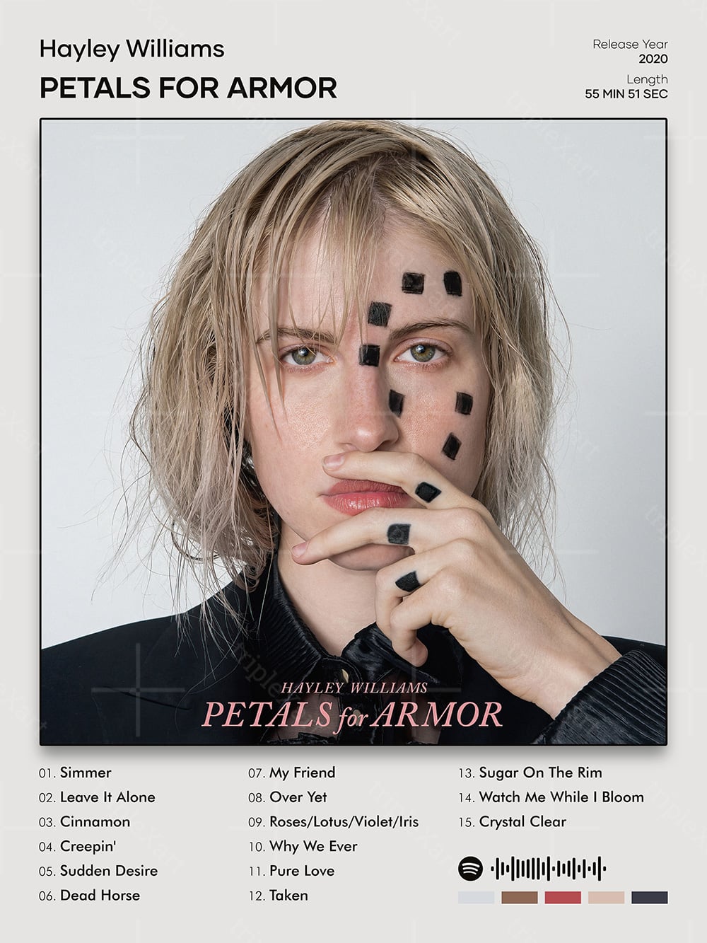 Hayley Williams Petals For Armor Album Poster