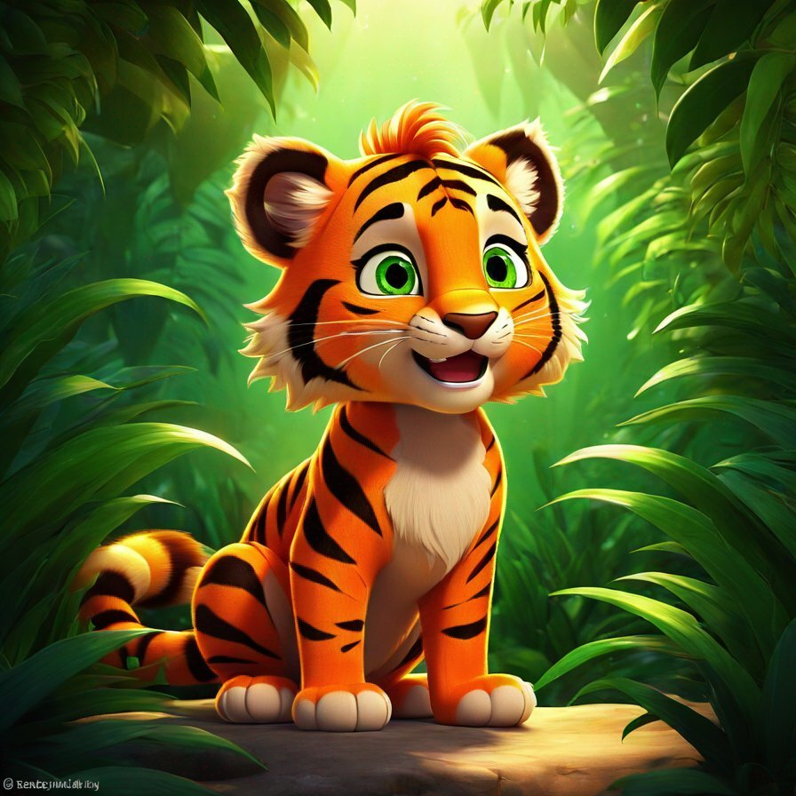 Judy The Tigress Who Talks To Trees Storybook For Kids