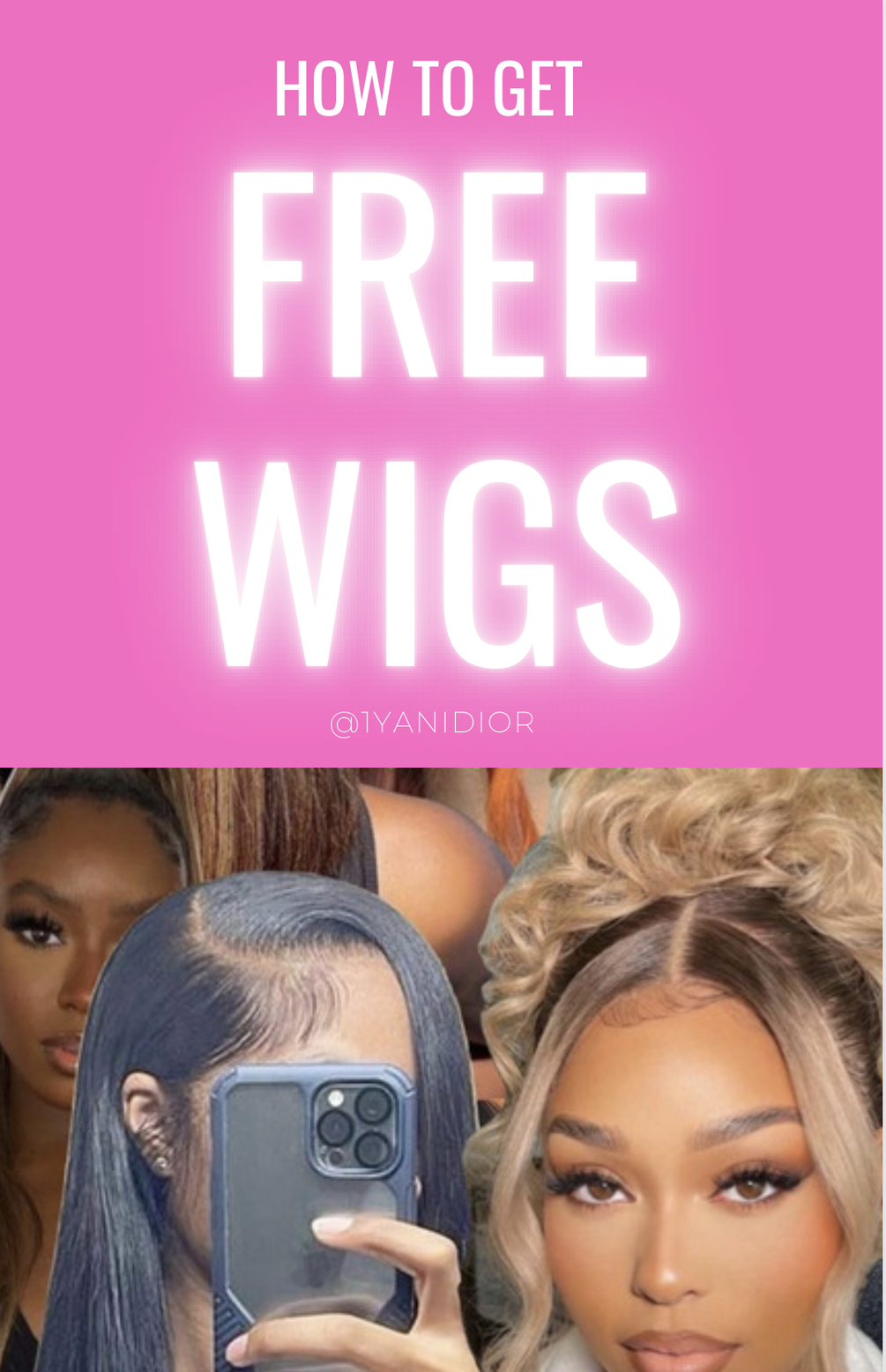How to get free wigs