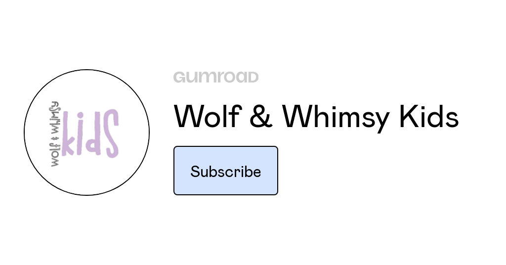 Wolf & Whimsy Kids