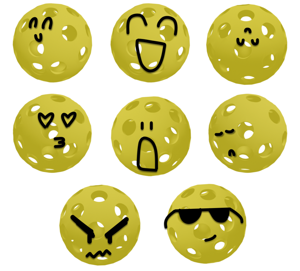 Pickleball Emojis