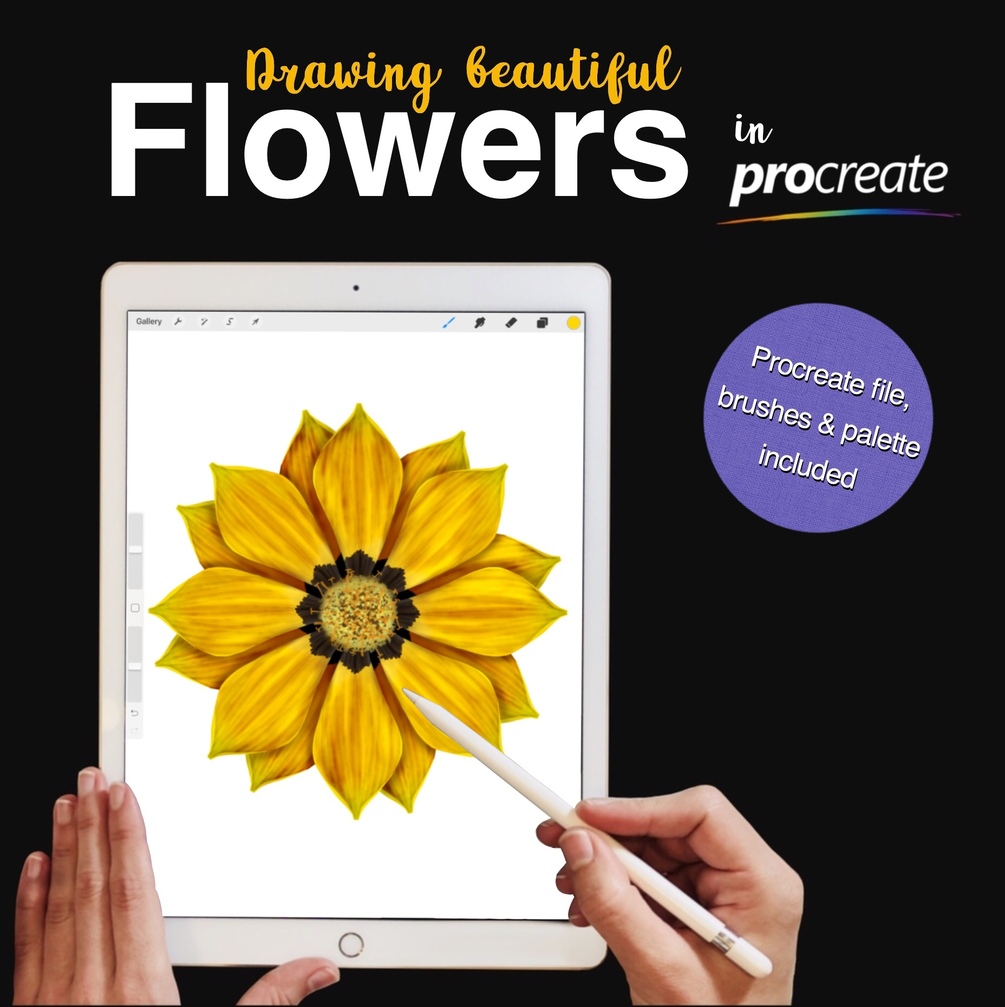 Drawing Beautiful Flowers in Procreate