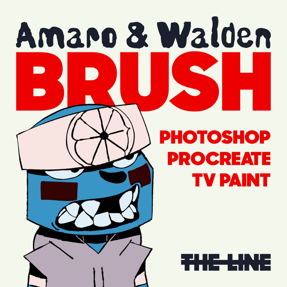 Amaro & Walden Brush by THE LINE STORE