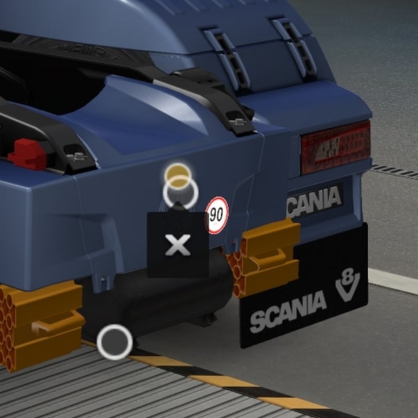 # * [addon] Reflex plate and speed limit by WC007 D3SIGN