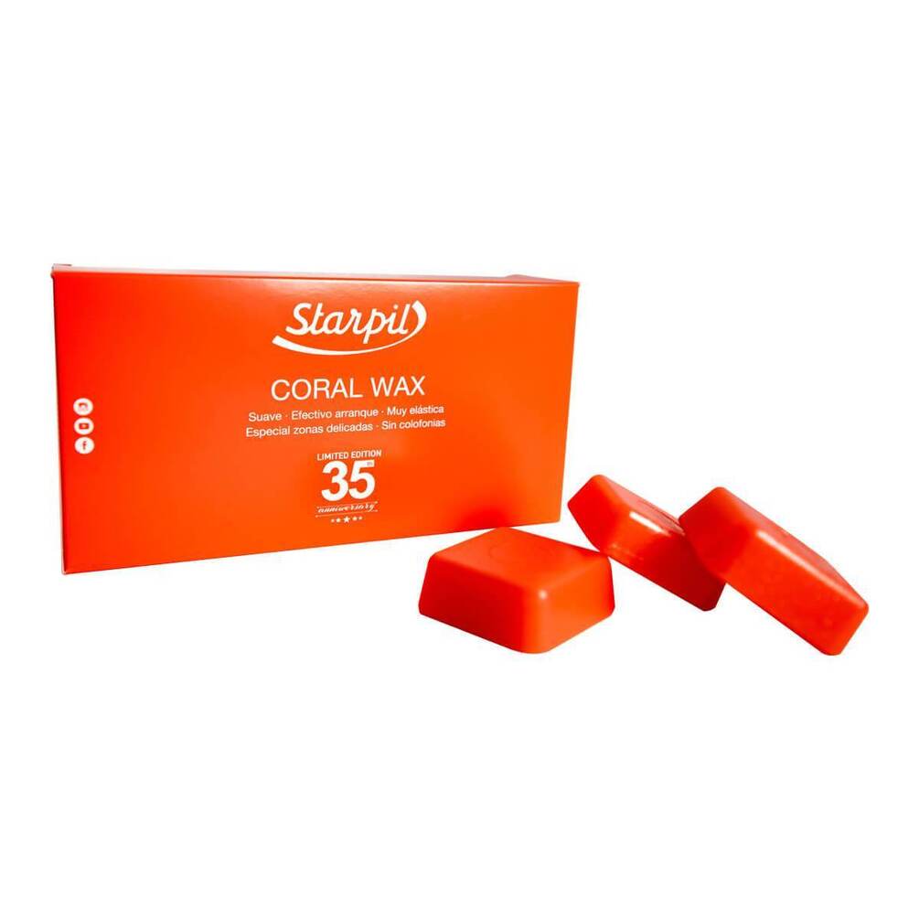 New Coral Wax Tablets 1kg By Starpil Wax