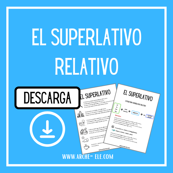 EL SUPERLATIVO RELATIVO