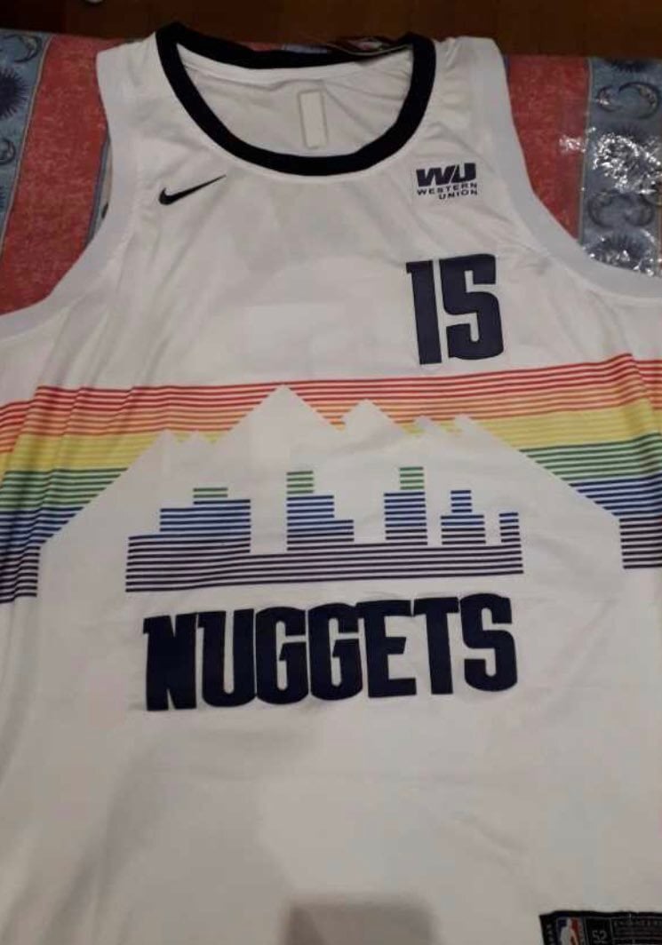 Nuggets skyline hot sale jersey