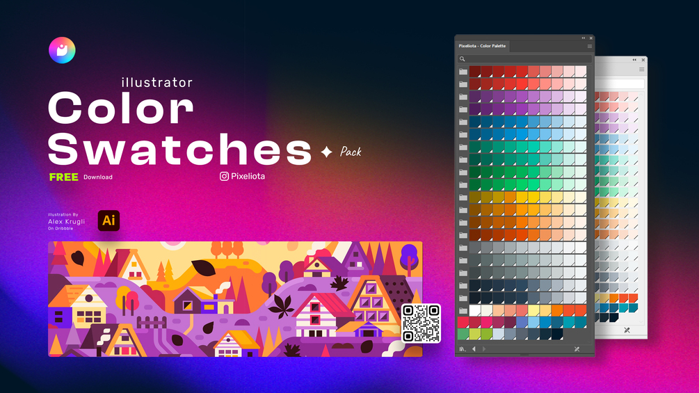 illustrator color swatches library download