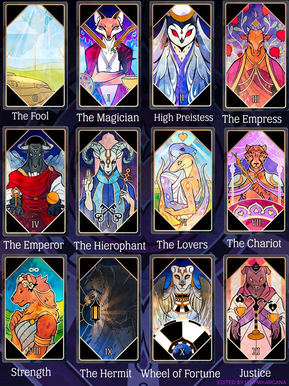 nitrogen teori Måltid The Arcana Game Tarot Deck Guide