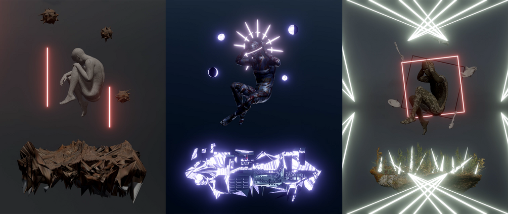 Humans Techno: Future Vision Vol. 1 - 3D VJ Loops 4K DXV3