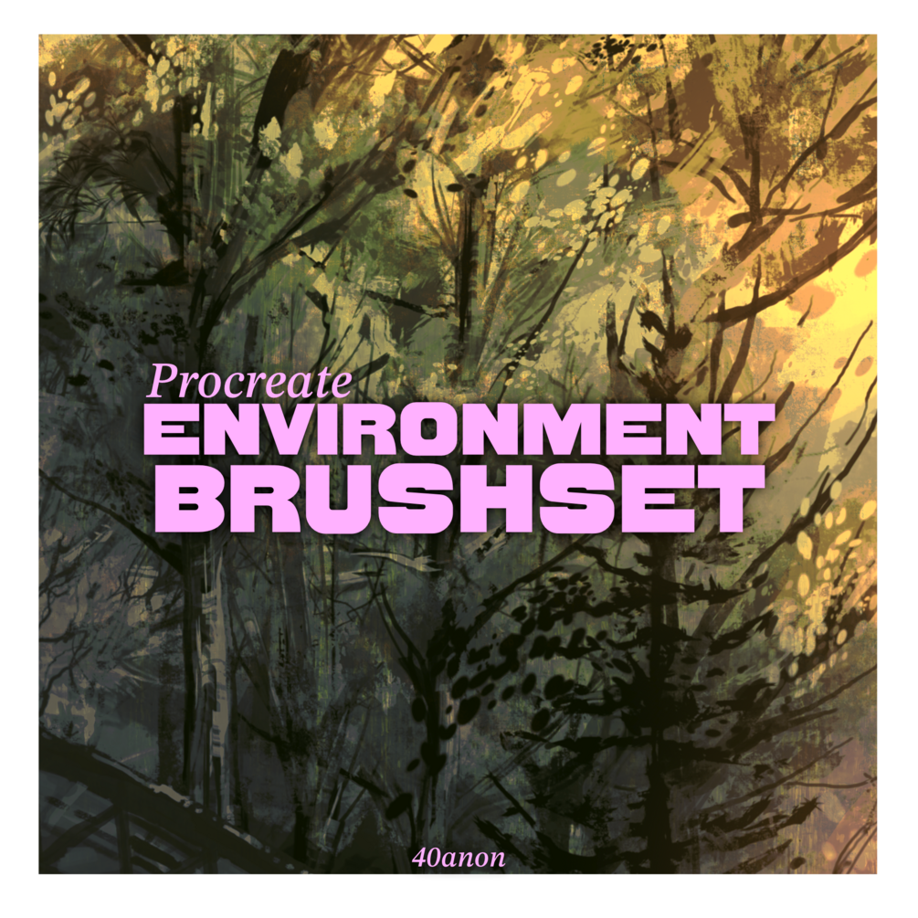 [FREE] PROCREATE ENVIRONMENTAL BRUSH FAVES
