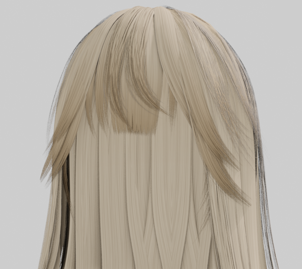 Straight Blonde Hair - Roblox