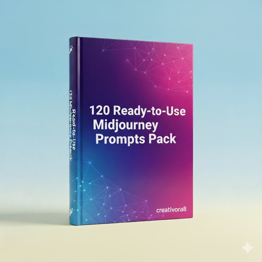 Midjourney Prompts Pack – 120 Prompts Across 6 Art Styles thumbnail